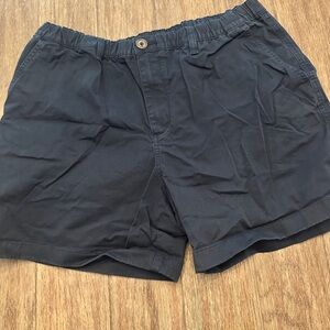 Chubbies Dark Blue Men's Flat Front Shorts
